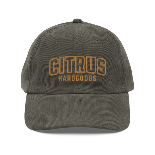 University College Educational School corduroy hat